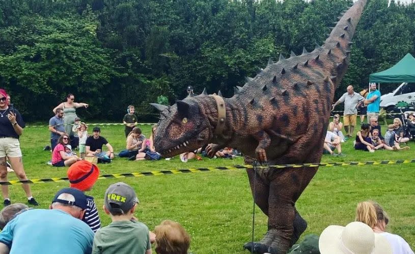 Dinosaur Day at Berkeley Castle - credit Berkeley Castle