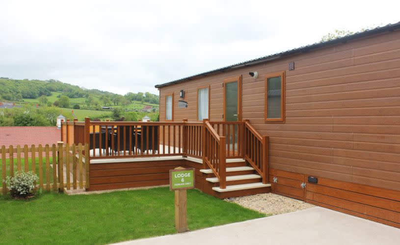 Mendip View Lodges - Credit Wookey Hole