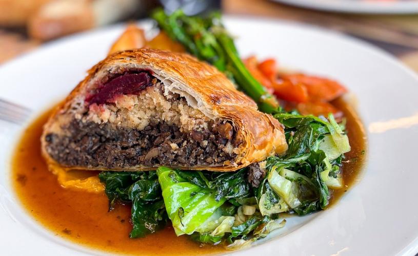 Veggie Wellington at Canteen in Bristol - credit Canteen