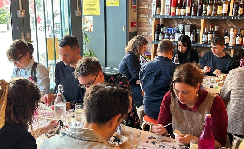 Drinks tasting event at Spirited in Southville - credit Spirited