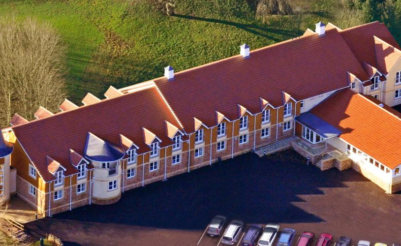 Wookey Hole hotel from above - Credit Wookey Hole