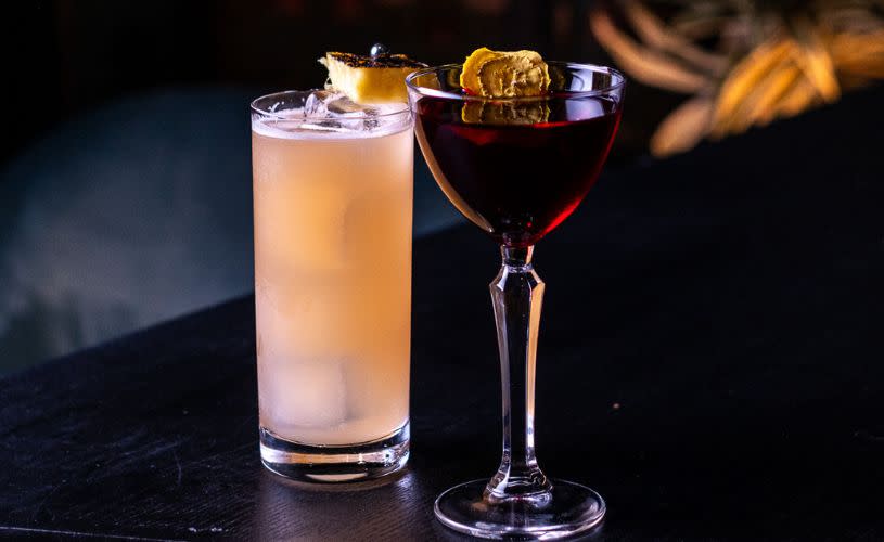 Cocktails at The Granary Club in Bristol - credit The Granary