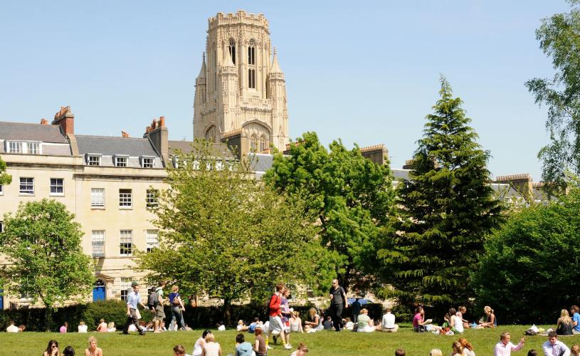 Berkeley Square in Clifton Bristol