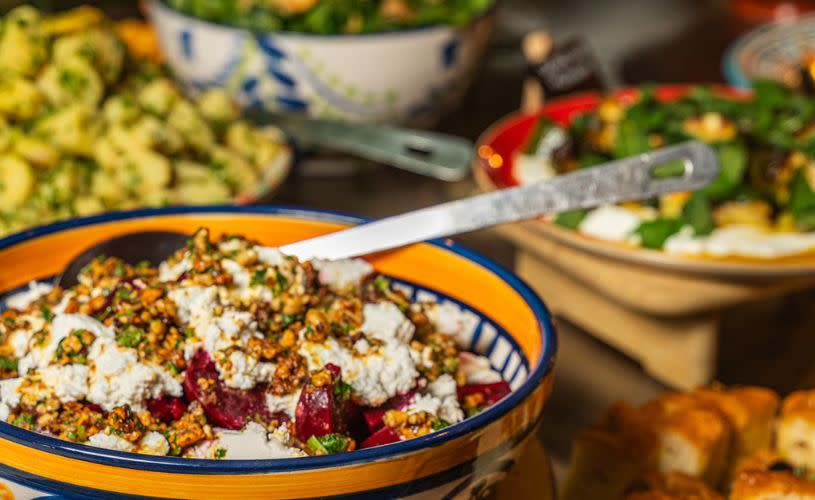 Beetroot and walnut salad at The Granary - credit The Granary