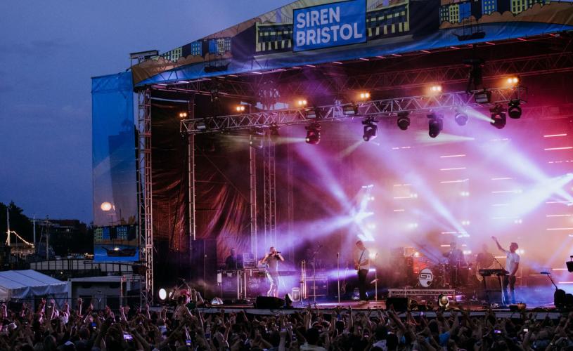 Groove Armada on stage at Siren Bristol - credit KoLAB Studios - Alastair Brookes