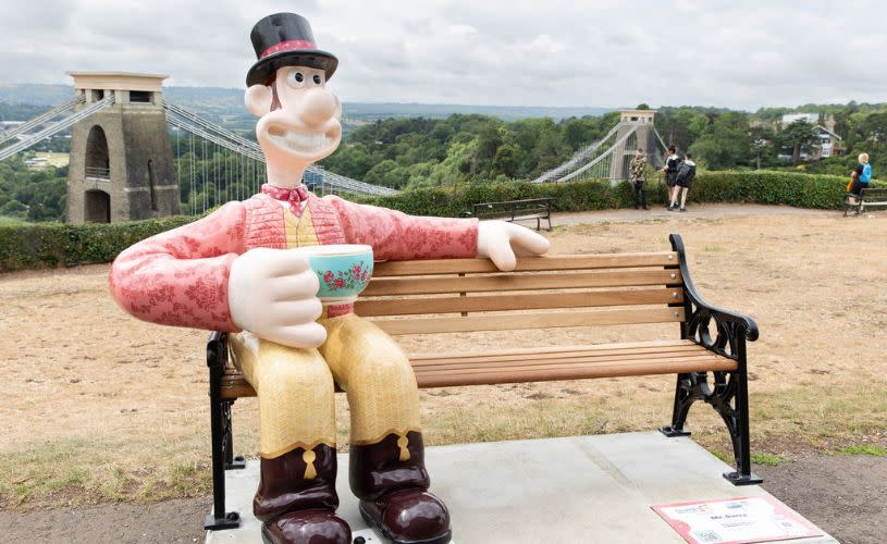 Gromit Unleashed 3 - Mr Darcy at Clifton Observatory - credit Clifton Observatory