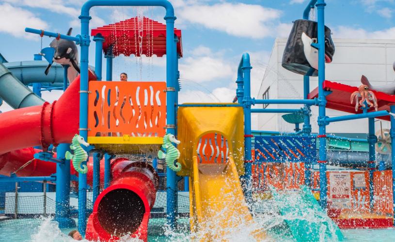 Brean Splash Water Park in North Somerset - credit Brean Holiday Resort Unity