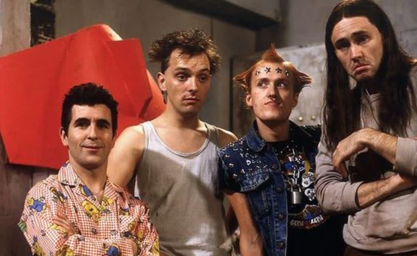 The Young Ones cast - credit BBC