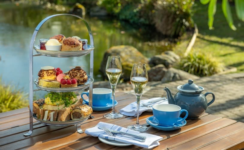 Afternoon tea at Curious Kitchen, Aztec Hotel & Spa - credit Aztec Hotel & Spa