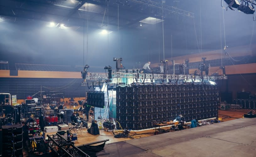 The Last Bus sets at The Bottle Yard Studios - Credit Wildseed Studios