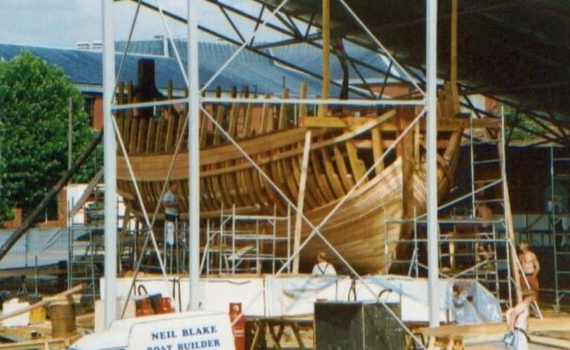 Building The Matthew at Redcliffe Quay - Credit Shawn Smith