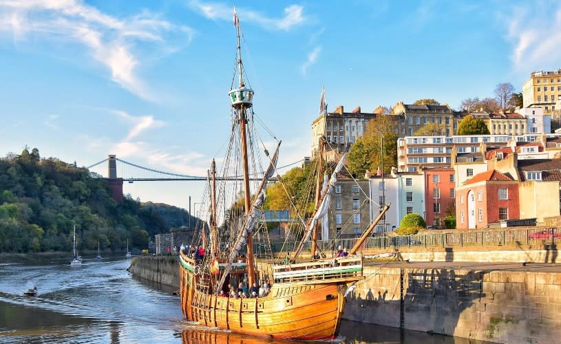The Matthew in the Cumberland Basin - Credit Nick Greville
