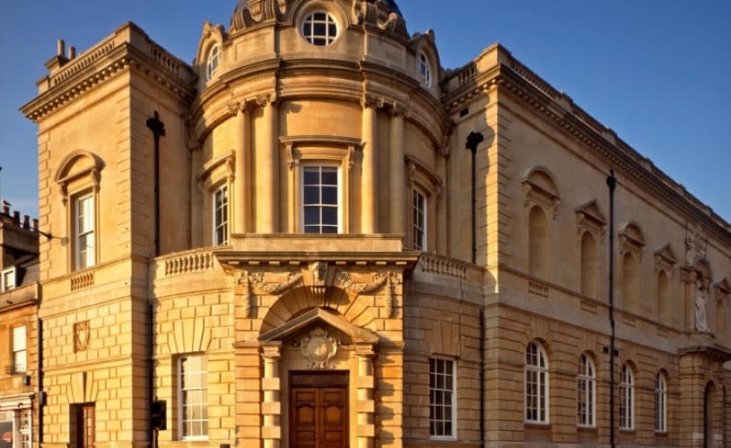 Exterior shot of the Victoria Art Gallery in Bath - Credit Visit West