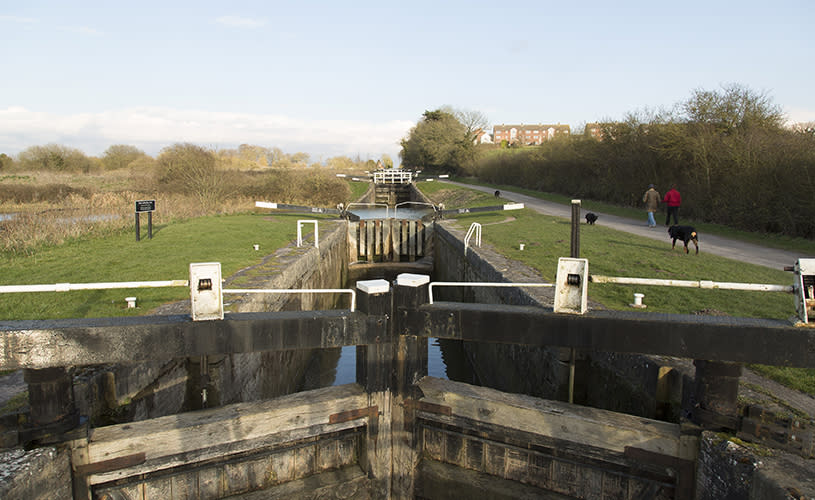 The Kennet & Avon canal in Devizes, Wiltshire, near Bristol - credit Iain Lewis