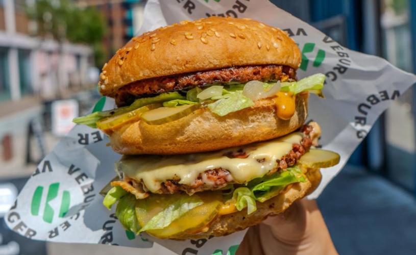 VE Burger vegan burgers