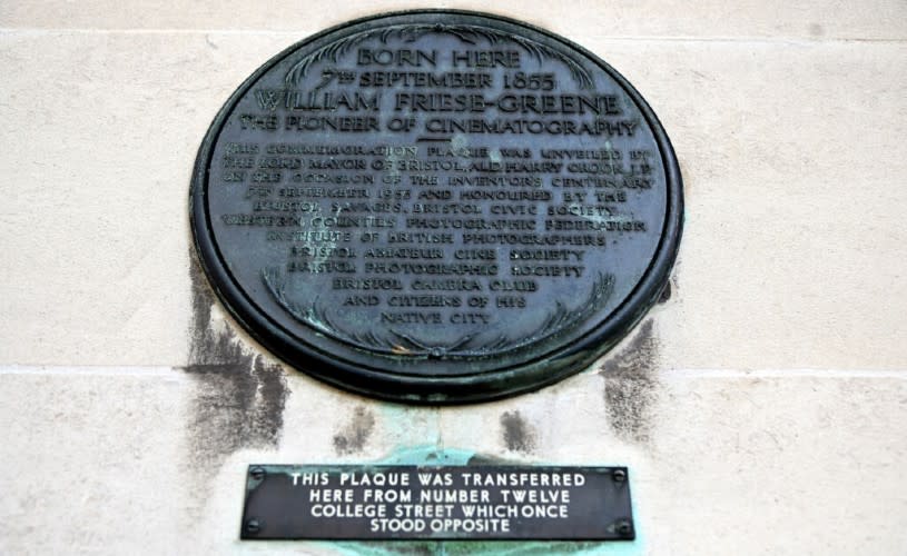 William Friese-Greene Plaque in Bristol
