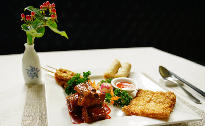Selection of Chinese starters - credit Cathay Rendezvous