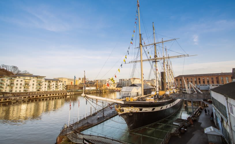 Exterior of the SS Great Britain at the Great Western Dockyard in Bristol - credit Brunel's SS Great Britain