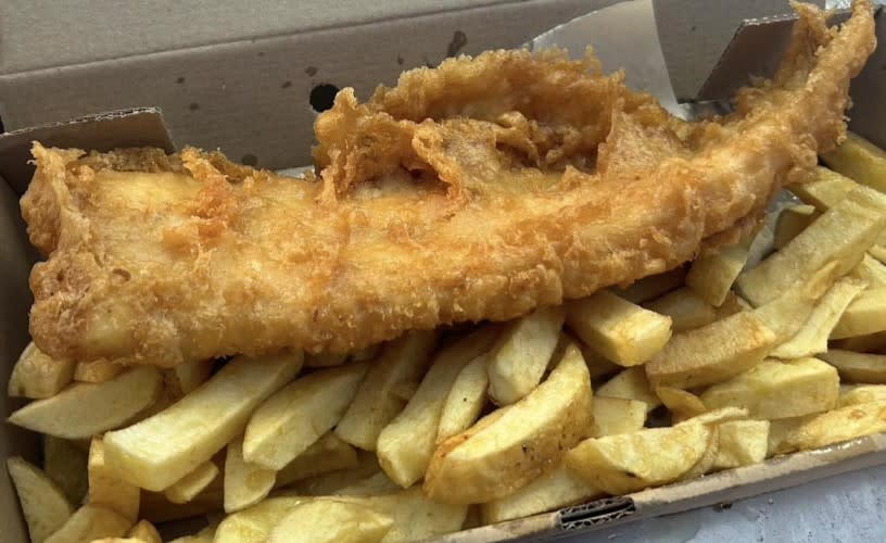 Fish and chips at Good Frydays in Downend - credit Good Frydays