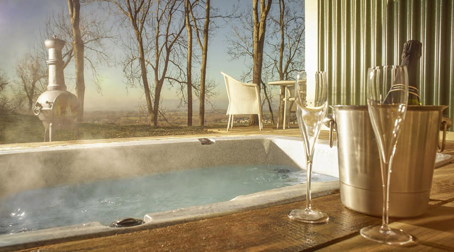 Hot tub at The Fish Hotel
