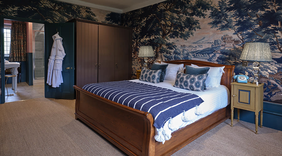 Bedroom at The Old Bell Hotel
