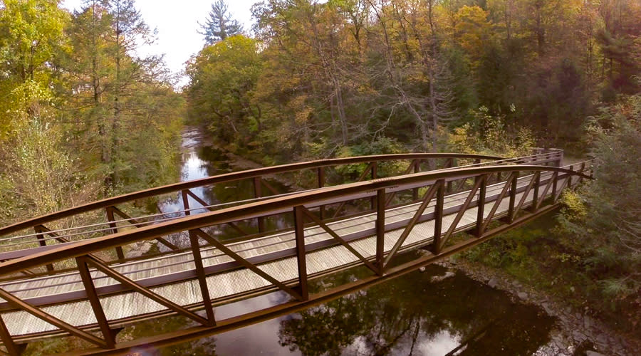 hiking bridge