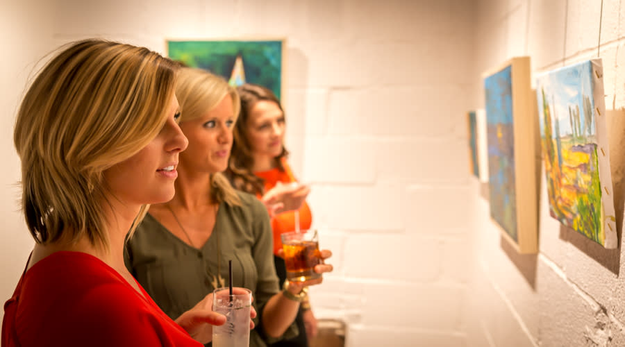 Millworks Art Gallery Girl's Night Out