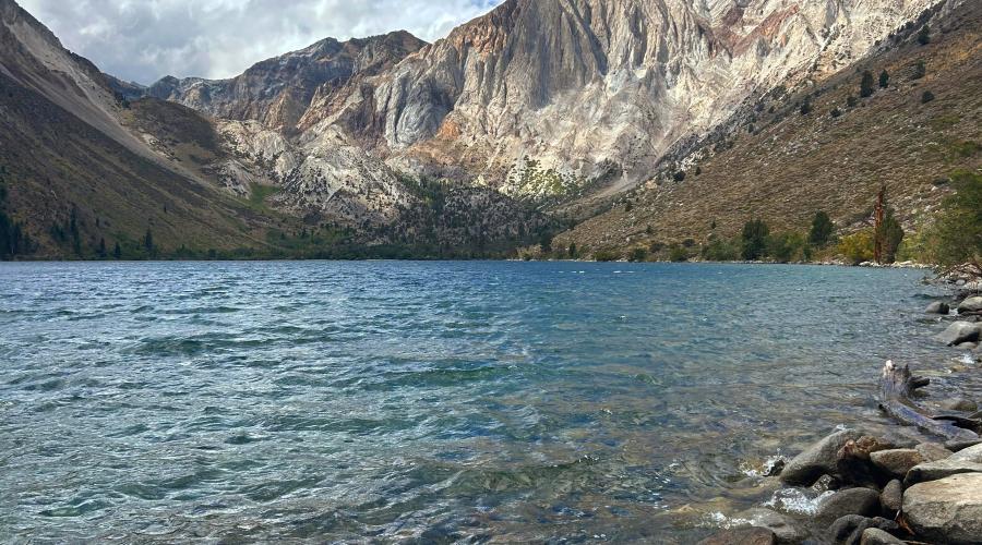 Convict Lake for fall color report 9.18.24