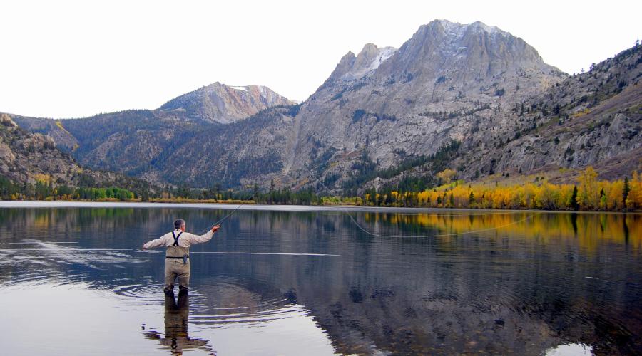 Fishing in Fall