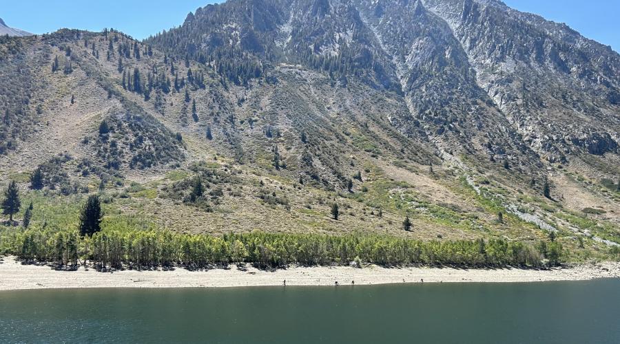 Lundy Lake fall color update 9.5.24