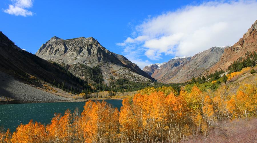 Lundy Lake Fall Colors