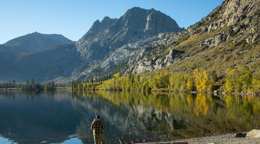 Silver Lake Fisherman