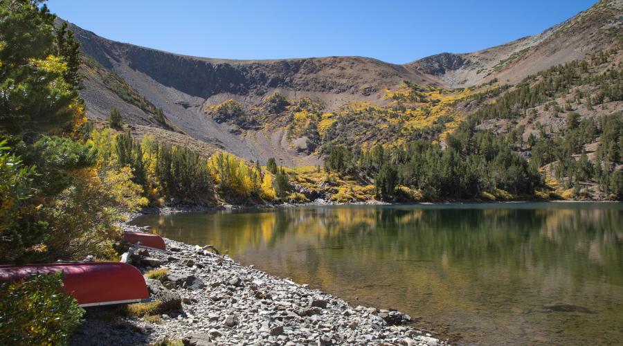 Virginia Lakes Boat