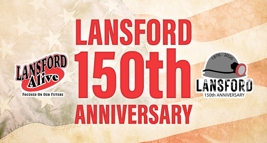 Lansford PA celebrates their 150th Anniversary in 2026