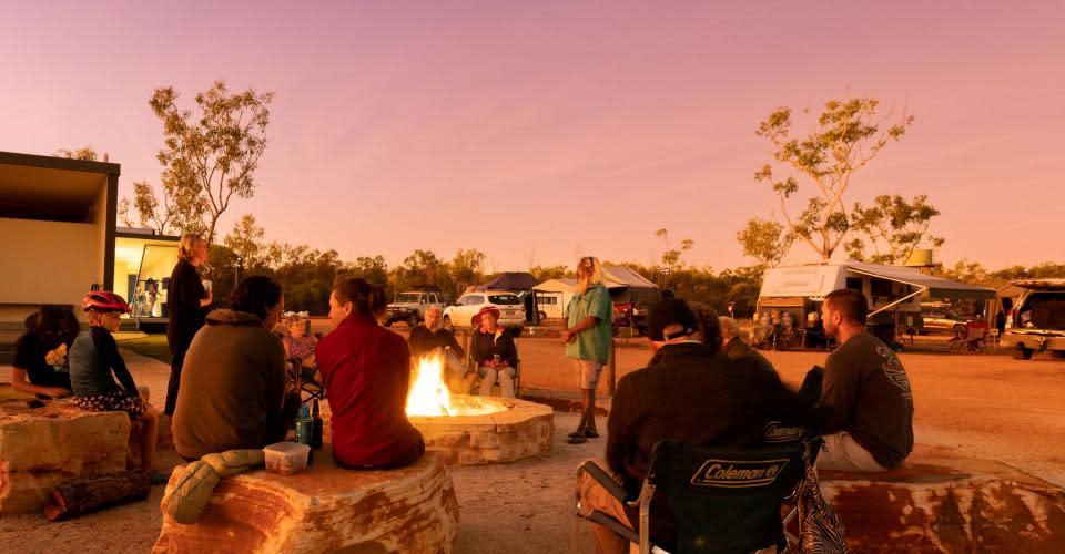 Djarindjin Campground on the Dampier Peninsula Image Taryn Yeates Photography