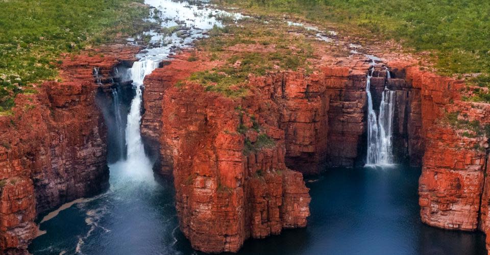 King George Falls on board Kimberley Quest