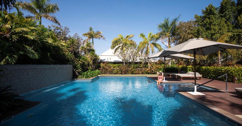 Swimming pool in a Broome resort