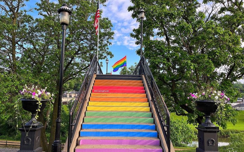 Galena Pride Picnic celebration at Grant Park