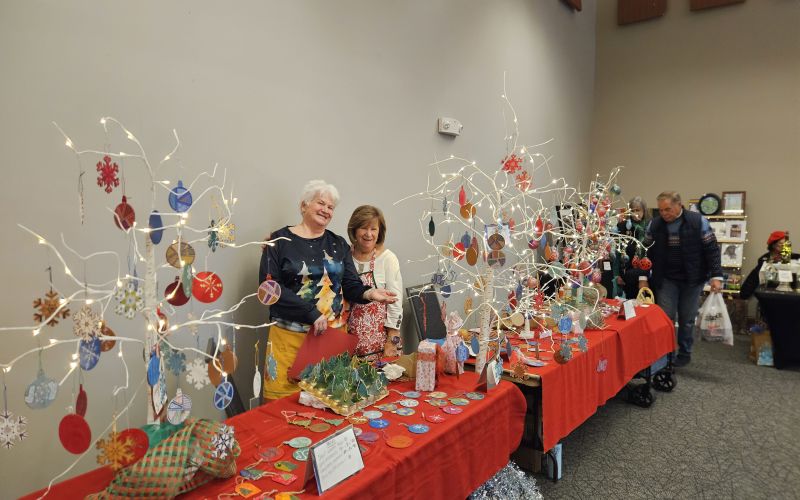 Handcrafted gifts and holiday decor at The Territory Holiday Market
