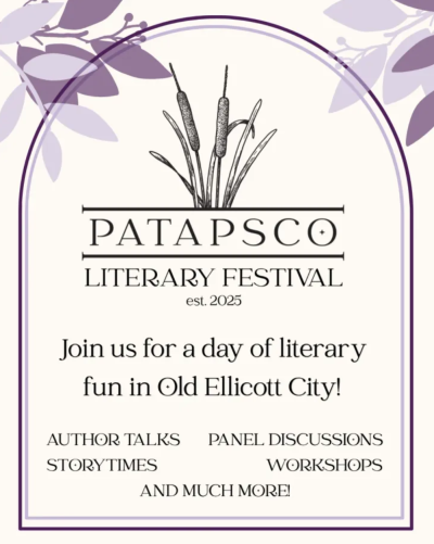 Patapsco Literary Festival 2026 - Ellicott City - Backwater Books