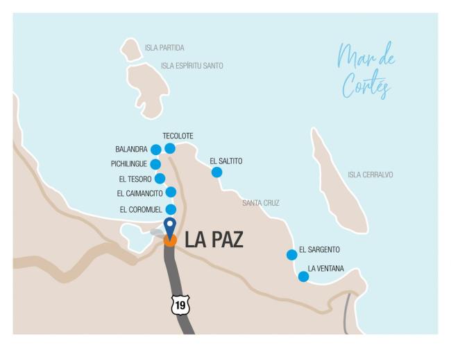 Mapas La Paz Baja California Sur