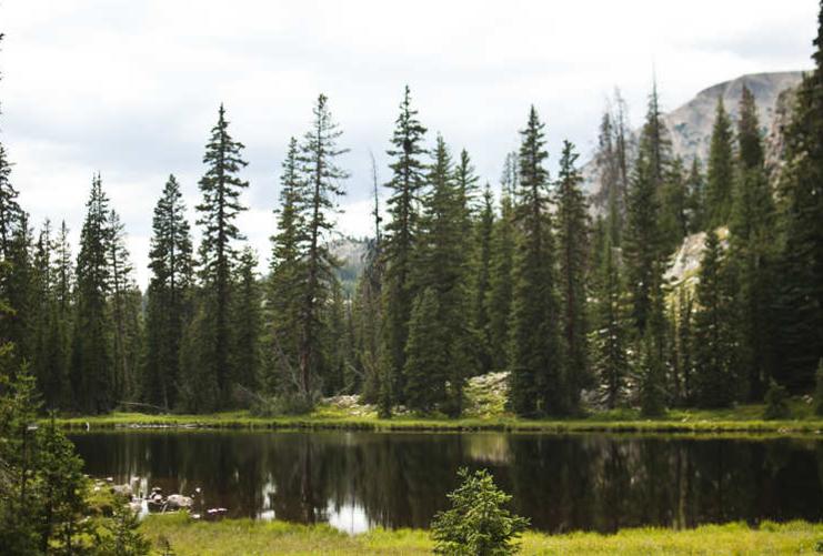 Mountain Lake by Vernal Utah