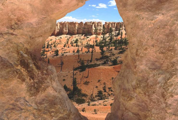 The China Wall in Bryce Canyon