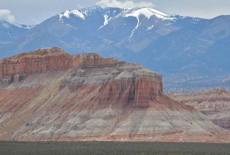 Redrock in the Henry Mountains
