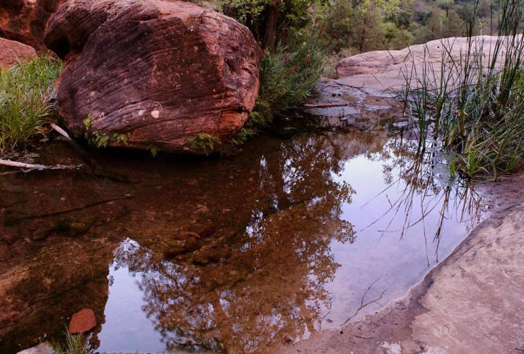 View Along The Emerald Pools Trail