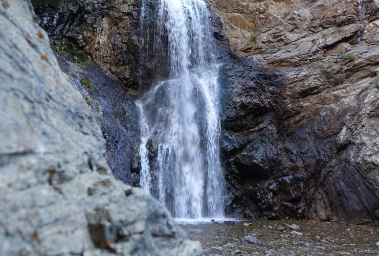 Waterfall in Adams Canyon Utah