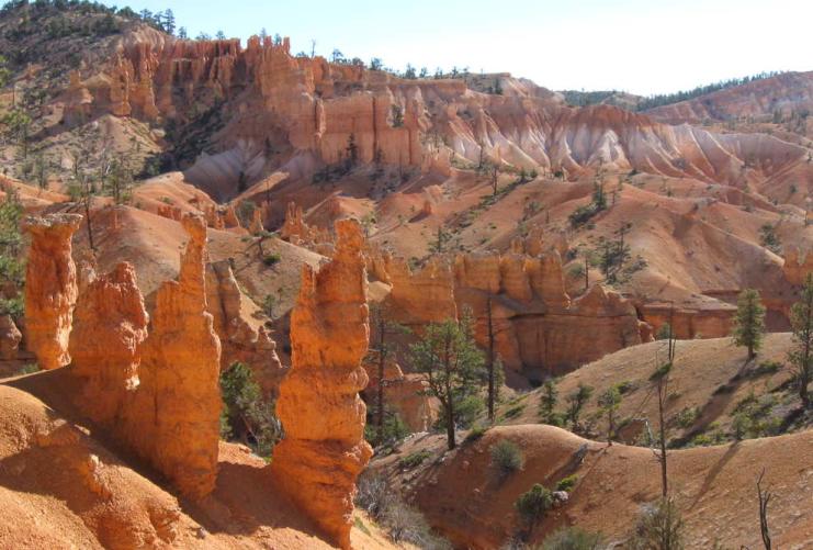 Bryce Canyon hiking area in Southern Utah