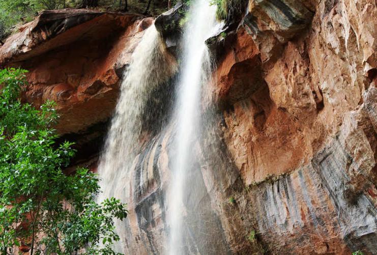 Emerald Pools waterfalls