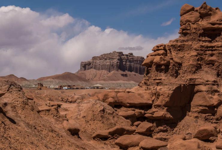 Goblin Valley Utah Parking Area