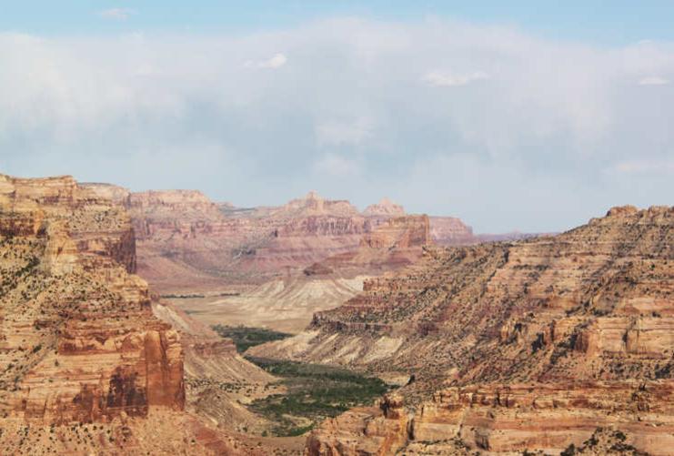 Canyons in San Rafael Swell Utah
